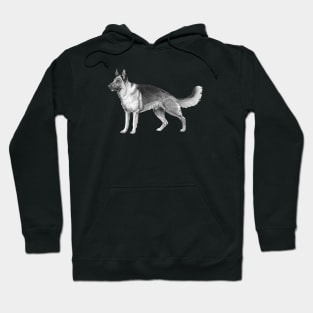 German shepherd ink Hoodie